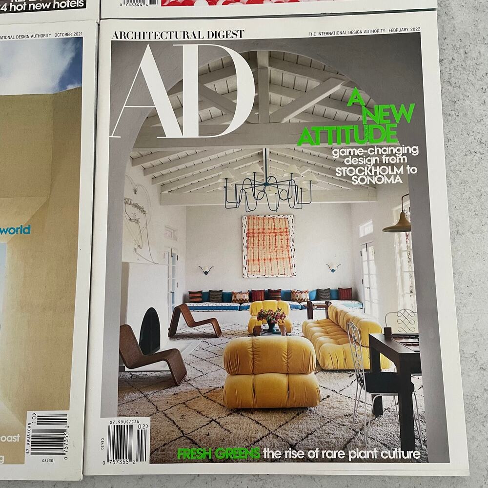Architectural Digest - 4 Issues - Picture 5 of 6